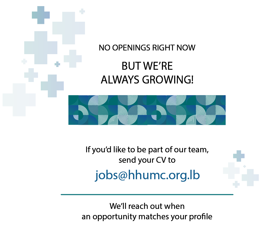 No openings right now